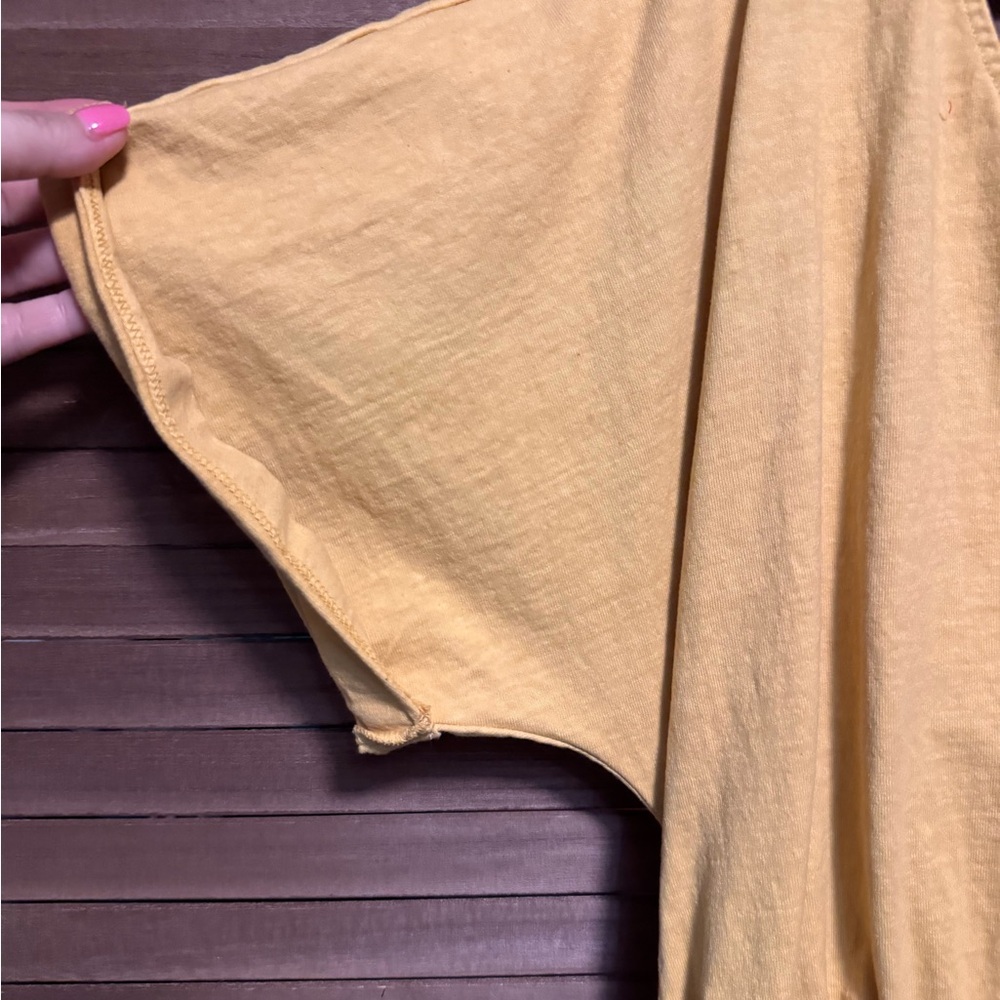 NWT Free People - Sorrento Midi Dress Size - XL, Mustard - Picture 5 of 7